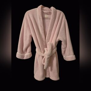 Kate Spade Pink Plush Robe Women's L/XL